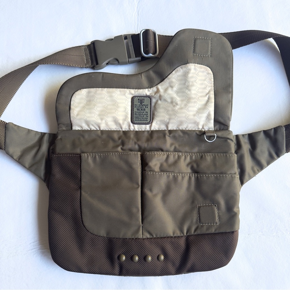 Tumi T Tech Belt Bag Nylon Clutch Bag - Picture 5 of 13